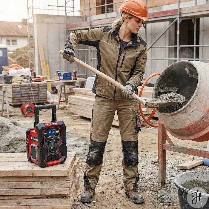 Einhell Akku-Radio TE-CR 18 DAB+/FM/BT