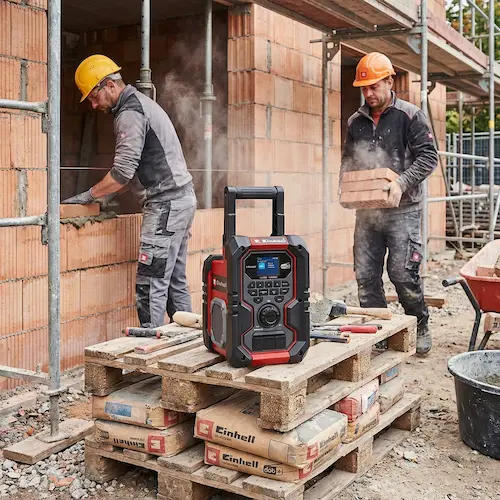 Einhell Akku-Radio TE-CR 18 DAB+/FM/BT